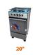 ESTUFA ROYAL 20 CON HORNO 4 HORNILLAS