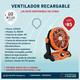 VENTILADOR RECARGABLE