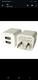 Adaptador AC doble USB