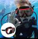 Varios modelos de caretas de buceo y careta con snorkel